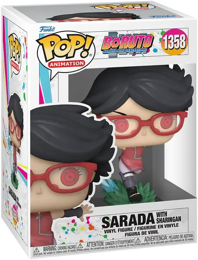 Funko Pop! Anime: Naruto - Boruto - Sarada with Sharingan  for sale in Egypt from Games2Egypt