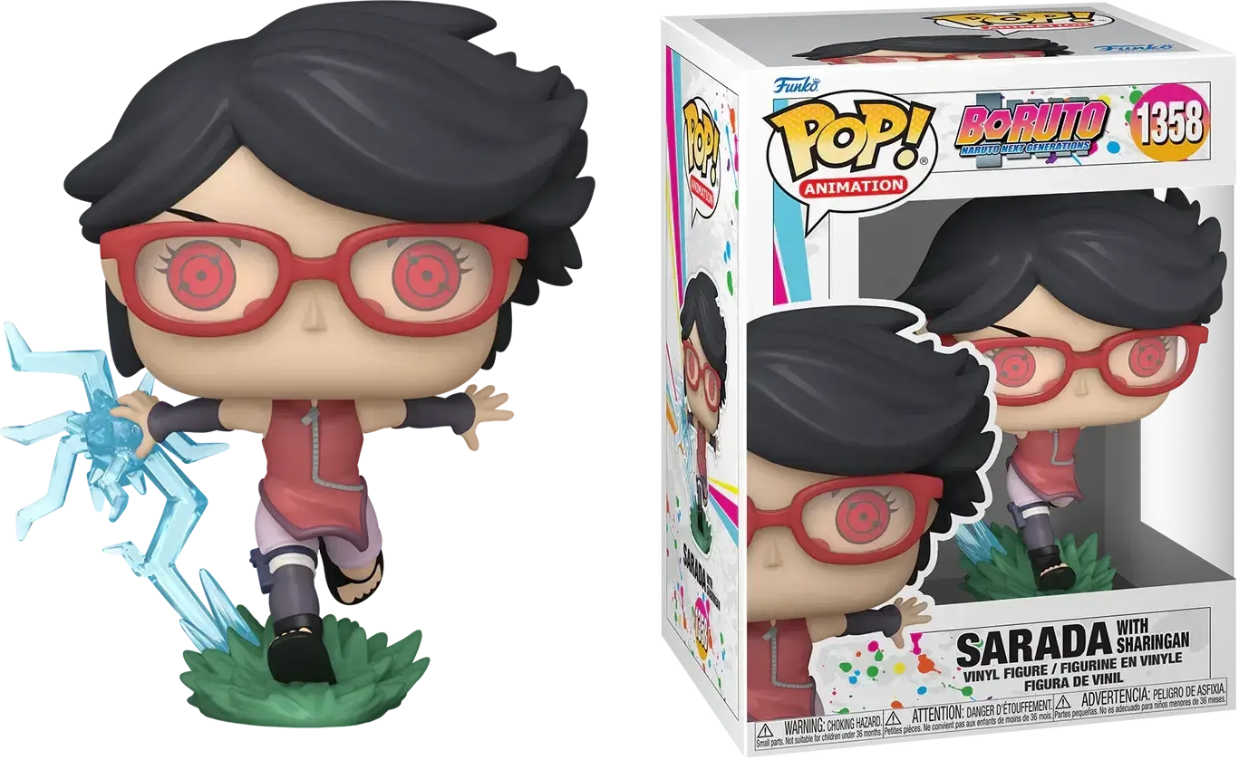 Funko Pop! Anime: Naruto - Boruto - Sarada with Sharingan  for sale in Egypt from Games2Egypt