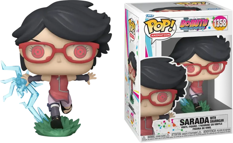 Funko Pop! Anime: Naruto - Boruto - Sarada with Sharingan  for sale in Egypt from Games2Egypt