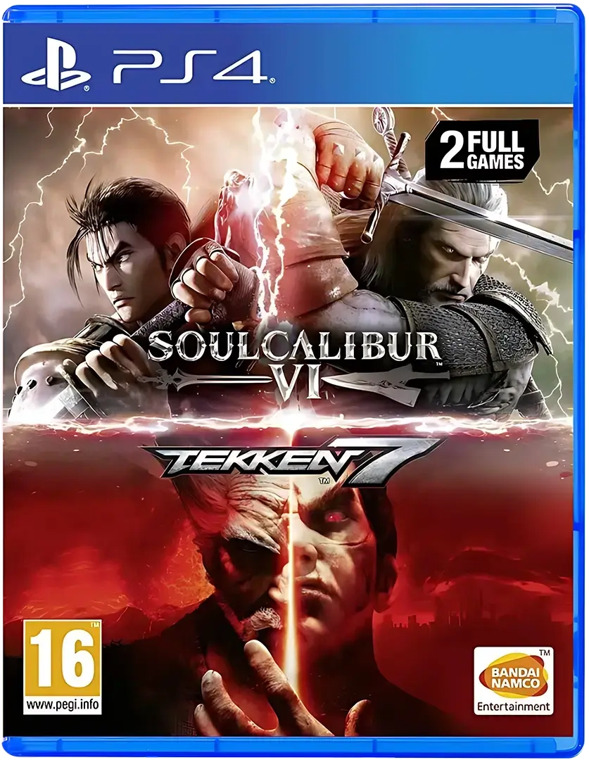 Tekken 7 + Soulcalibur VI - PS4  for sale in Egypt from Games2Egypt