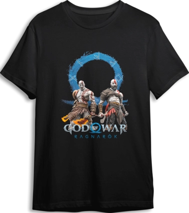 God of war LOOM Oversized T-Shirt - Black