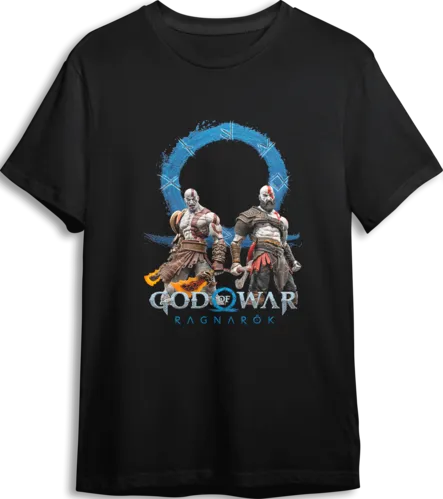 God of war LOOM Oversized T-Shirt - Black