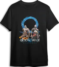 God of war LOOM Oversized T-Shirt - Black