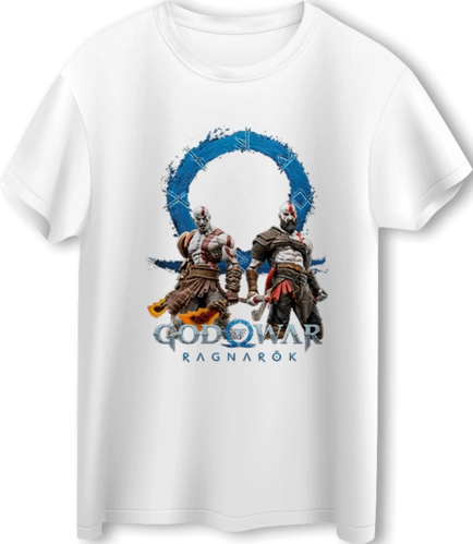 God of War LOOM Oversized T-Shirt - Off White