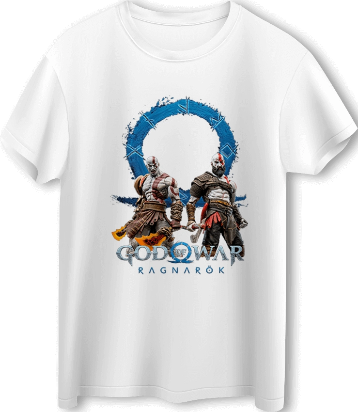 God of War LOOM Oversized T-Shirt - Off White  for sale in Egypt from Games2Egypt