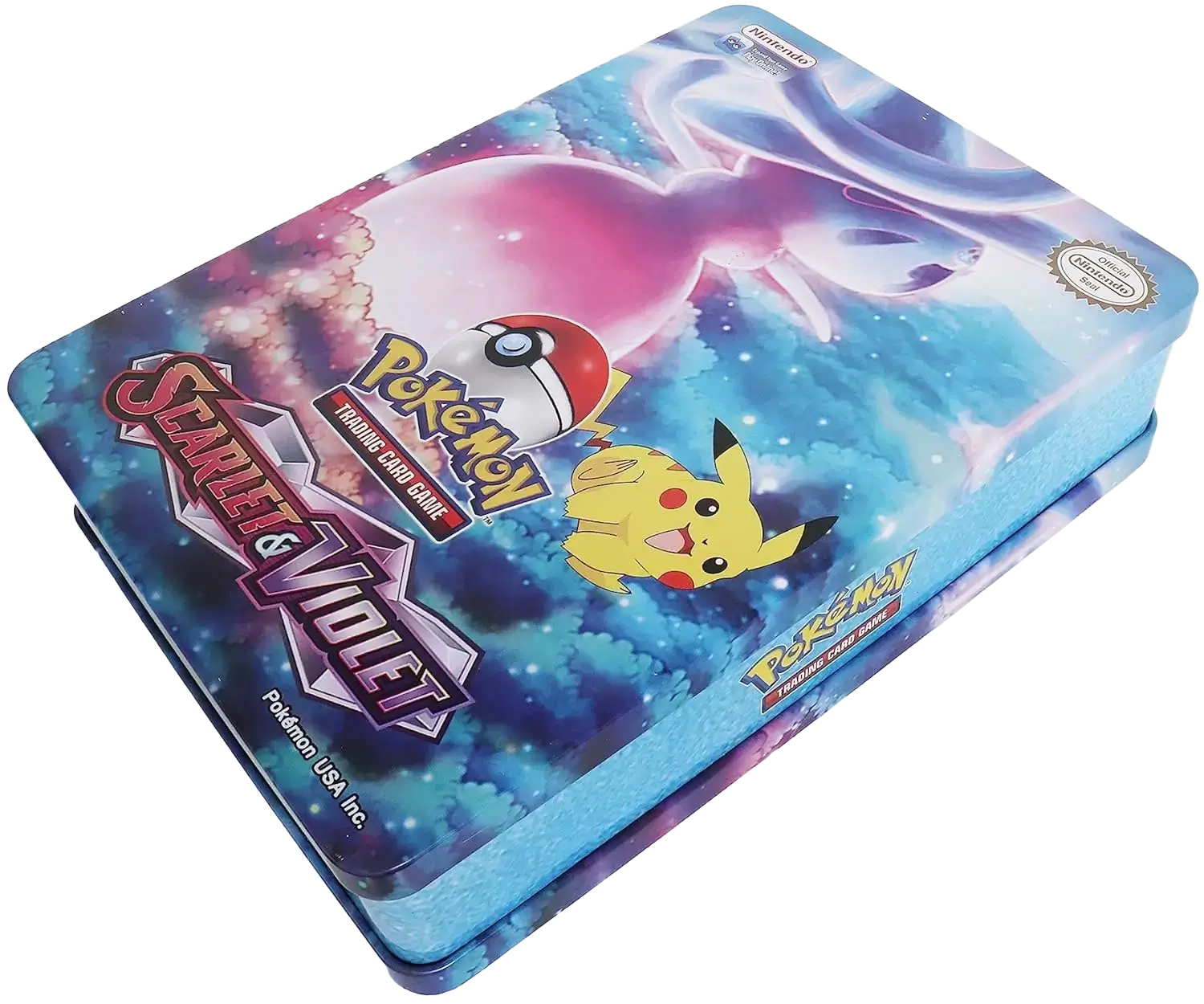 Pokemon Scarlet & Violet Trading Card Game Big Metal Box  for sale in Egypt from Games2Egypt