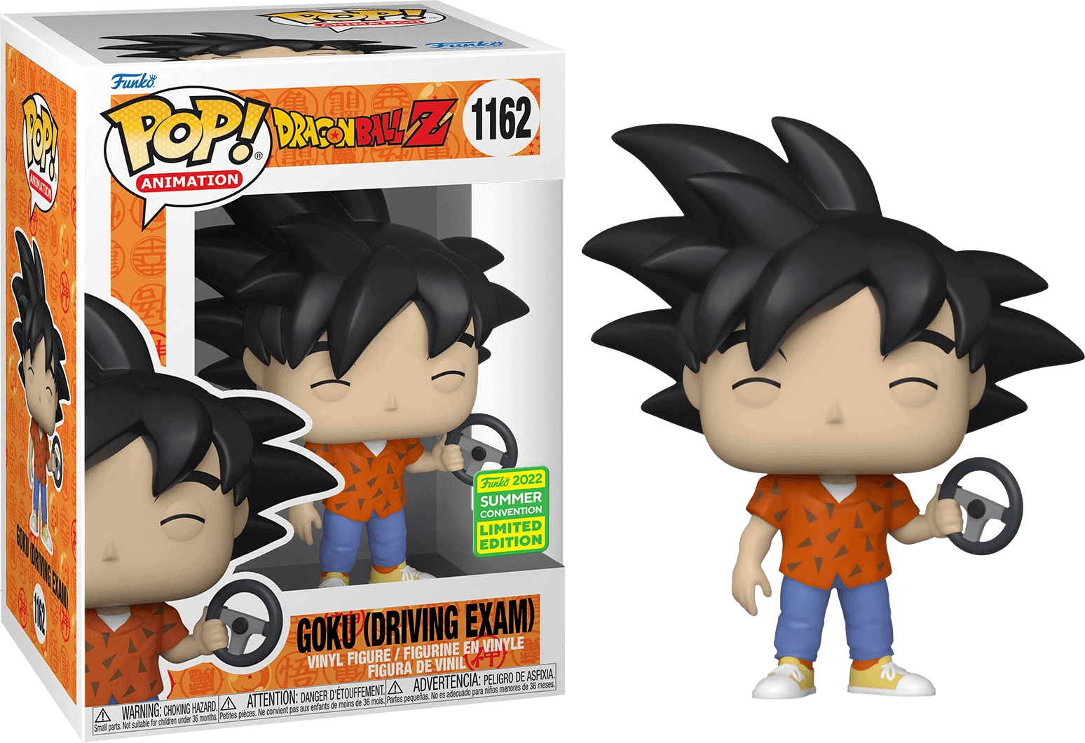 Funko Pop! Anime: Dragon Ball Z- Goku at Driving Exam (SDCC'22) (1162)  for sale in Egypt from Games2Egypt